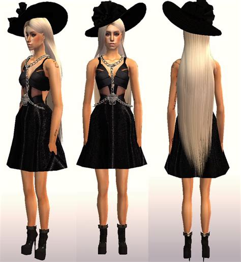 donatella versace dress sims 4|More.